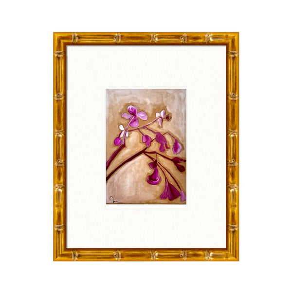 Jewels from the Garden No. 5 | 12" h x 9" w | Framed - Liza Pruitt