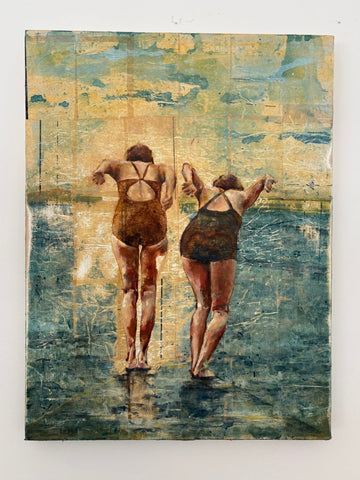 Jump In | 16" h x 12" w - Liza Pruitt
