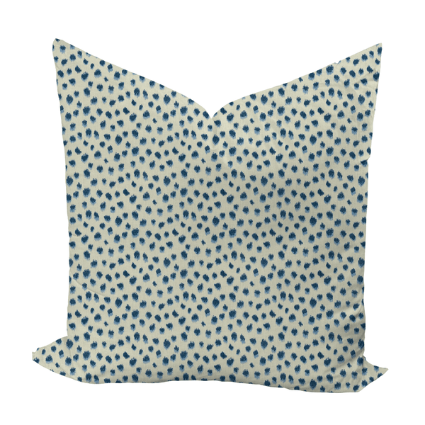 Jungle Ikat in Blue Pillow Cover - Liza Pruitt