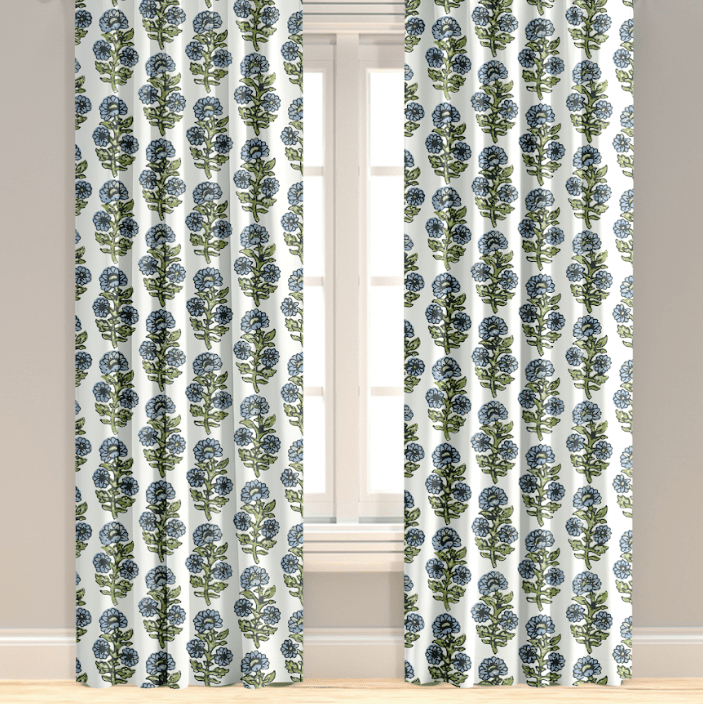 Kathryn in Rain Drapery Panel - Liza Pruitt