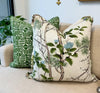 Katsura in Cream & Lavender by Thibaut Pillow Cover - Liza Pruitt