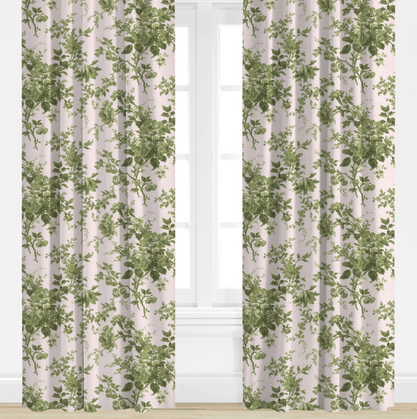 Keaton in Ballet & Eloise Drapery Panel - Liza Pruitt