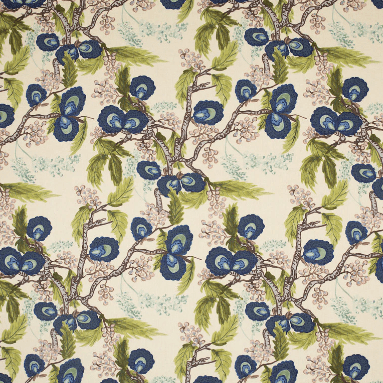 Kinkead in Capri Blue by Ferrick Mason Pillow Cover - Liza Pruitt