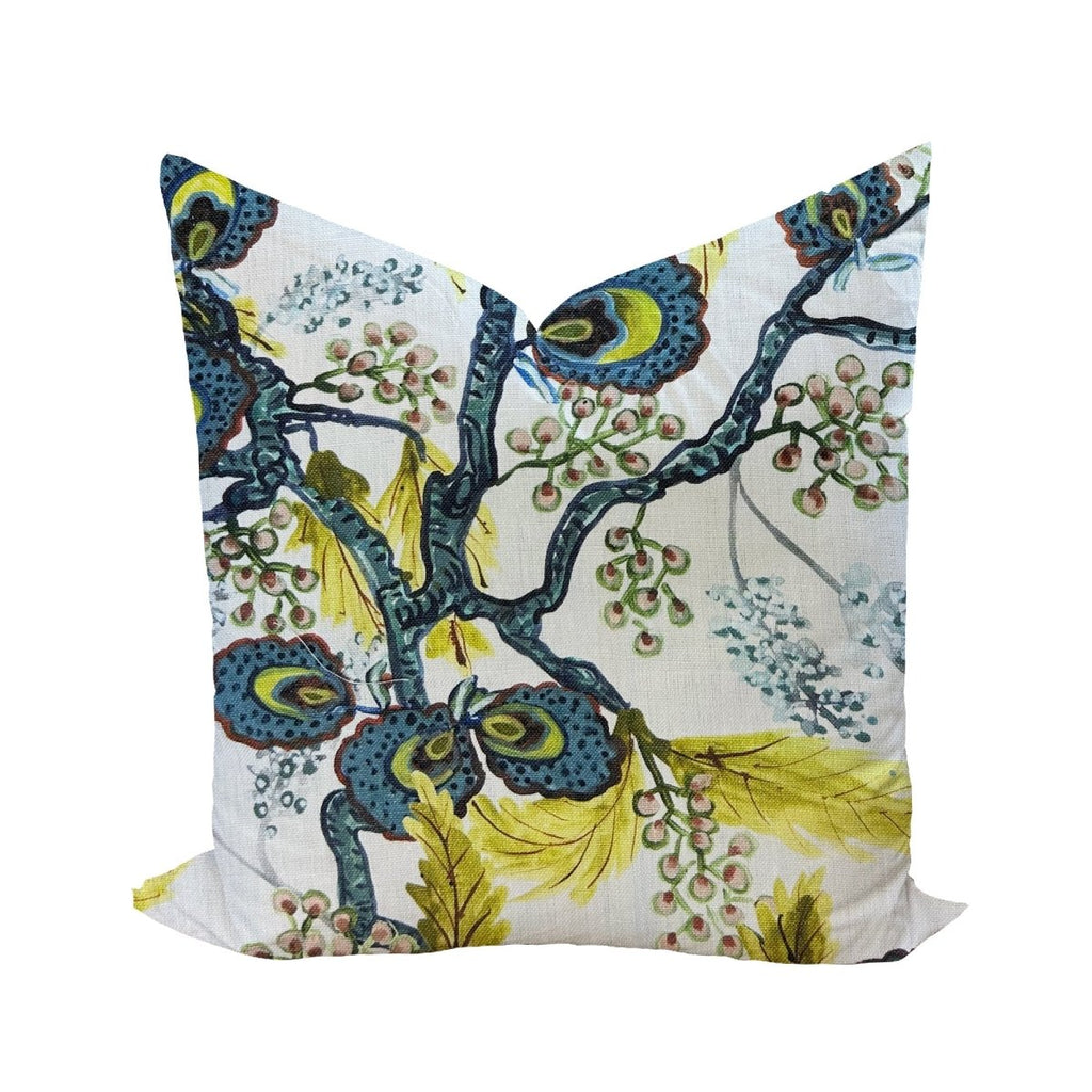 Kinkead in Slate Blue by Ferrick Mason Pillow Cover - Liza Pruitt