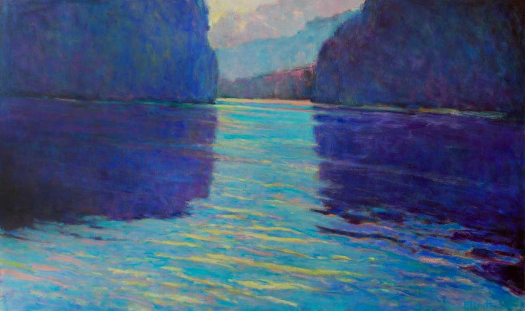 Lake Palette II - Open Edition Canvas Print - Liza Pruitt