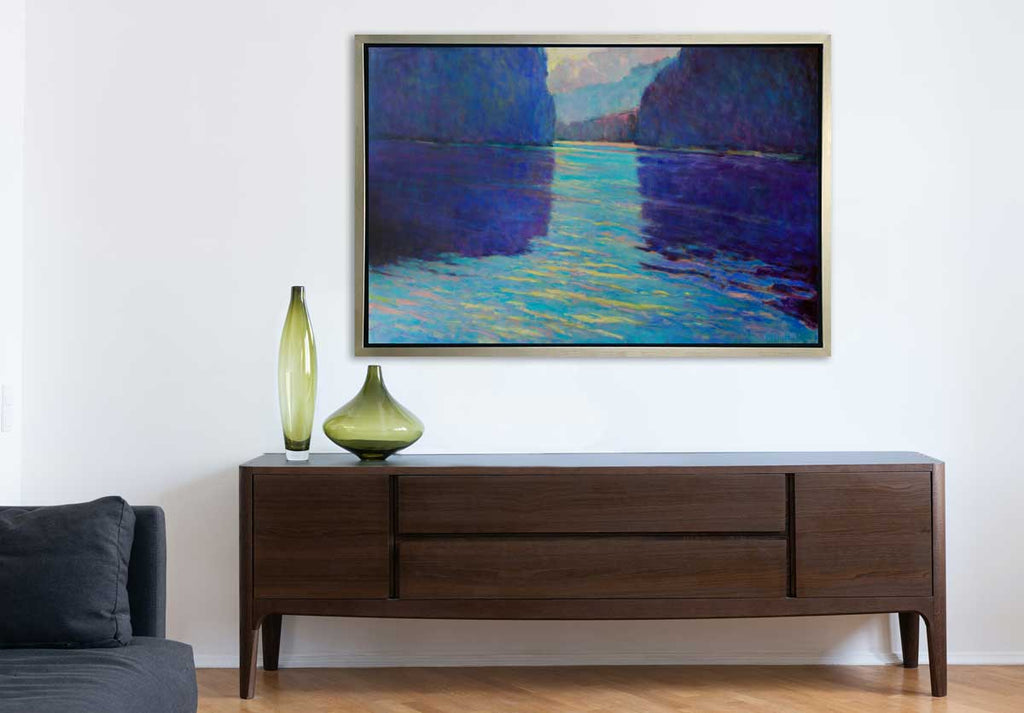 Lake Palette II - Open Edition Canvas Print - Liza Pruitt