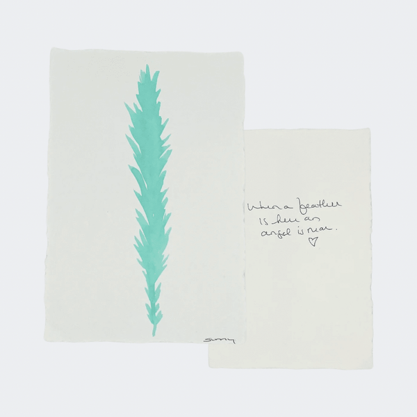 Large Angel Feather - Liza Pruitt