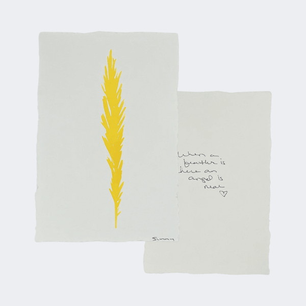 Large Angel Feather - Liza Pruitt