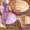 Large bowl with hand painted designs - Liza Pruitt