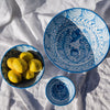 Large bowl with hand painted designs - Liza Pruitt