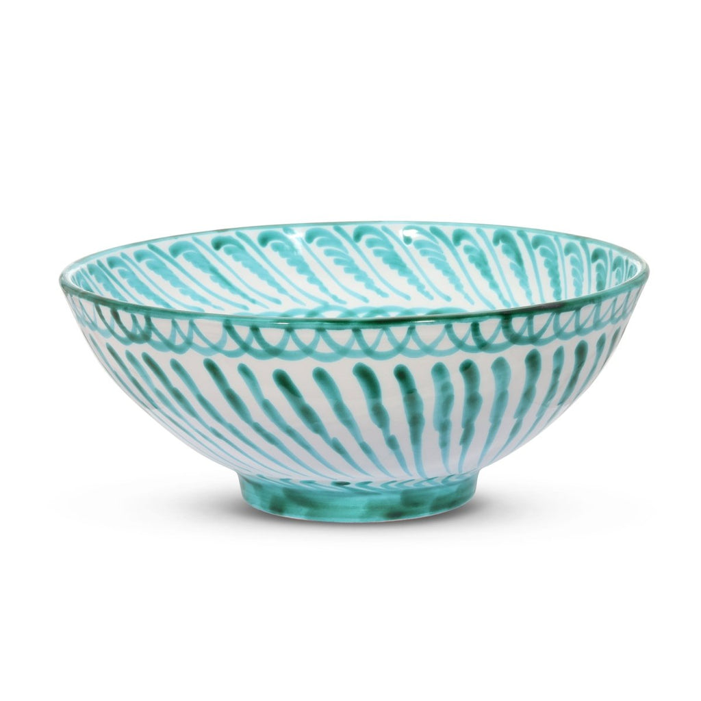 Large bowl with hand painted designs - Liza Pruitt