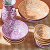 Large bowl with hand painted designs - Liza Pruitt