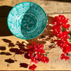 Large bowl with hand painted designs - Liza Pruitt