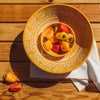 Large bowl with hand painted designs - Liza Pruitt