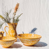 Large bowl with hand painted designs - Liza Pruitt