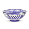 Large bowl with hand painted designs - Liza Pruitt