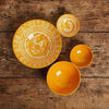 Large bowl with hand painted designs - Liza Pruitt