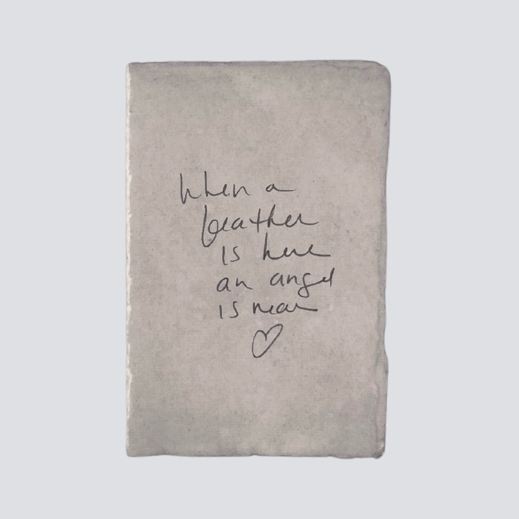 Large Fern Green Angel Feather - Liza Pruitt