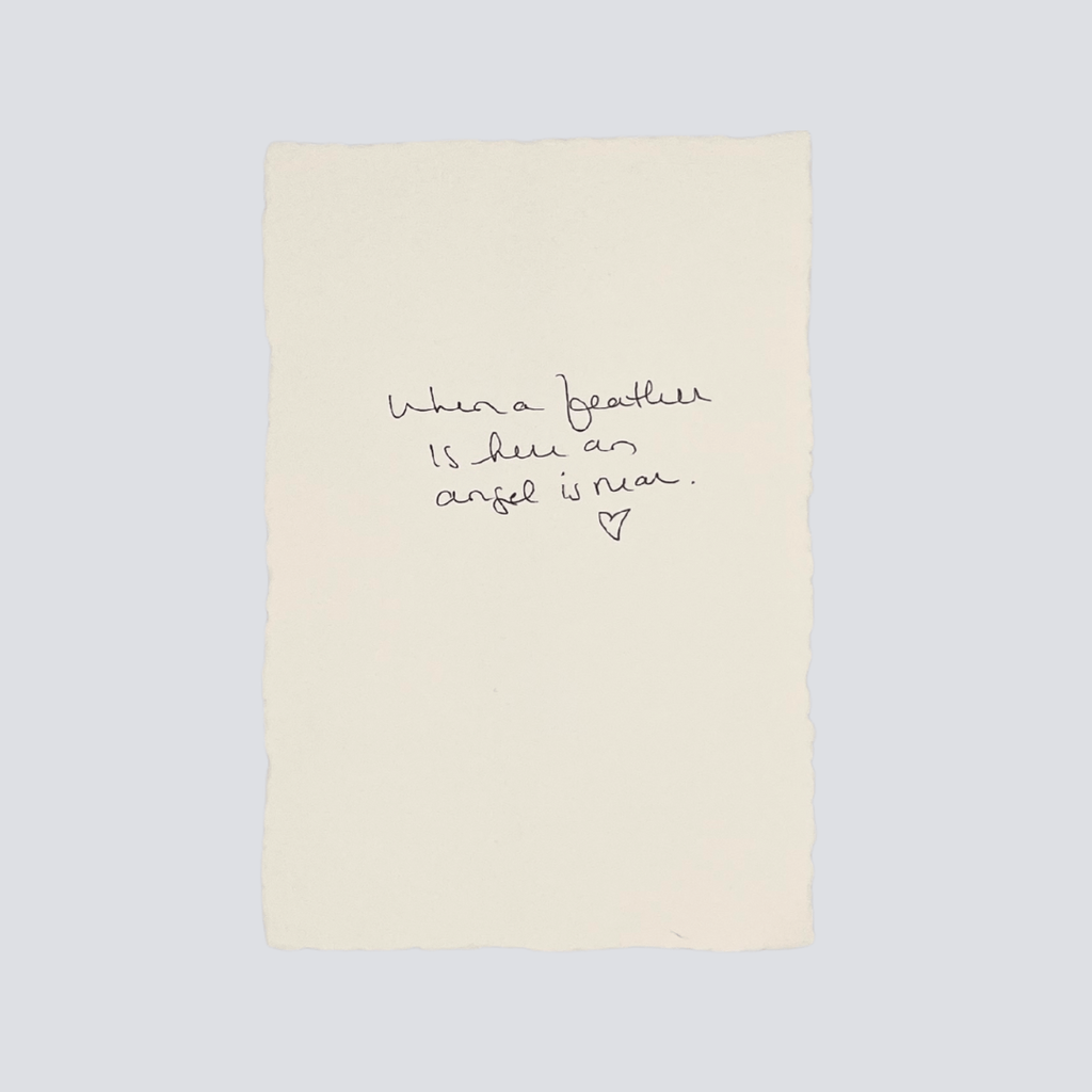 Large Turquoise Angel Feather - Liza Pruitt