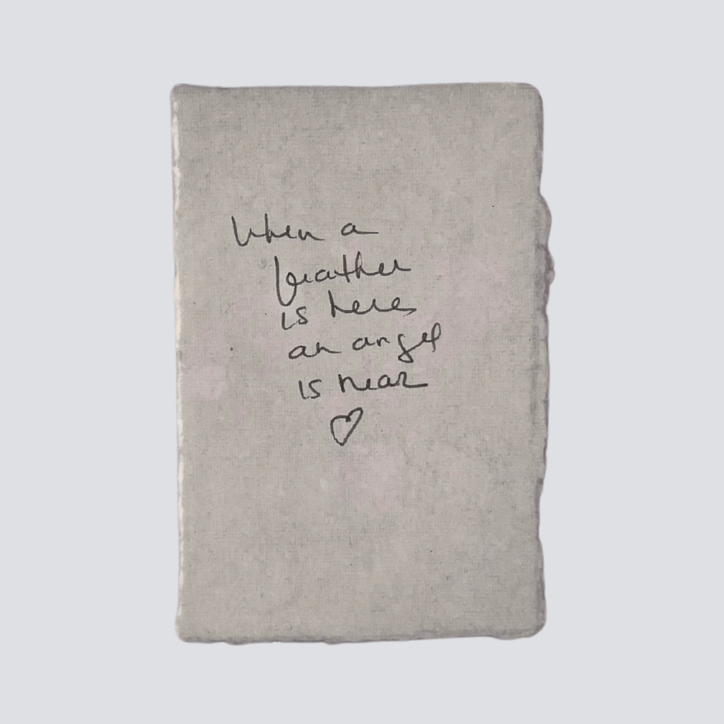 Large Watermelon Angel Feather - Liza Pruitt