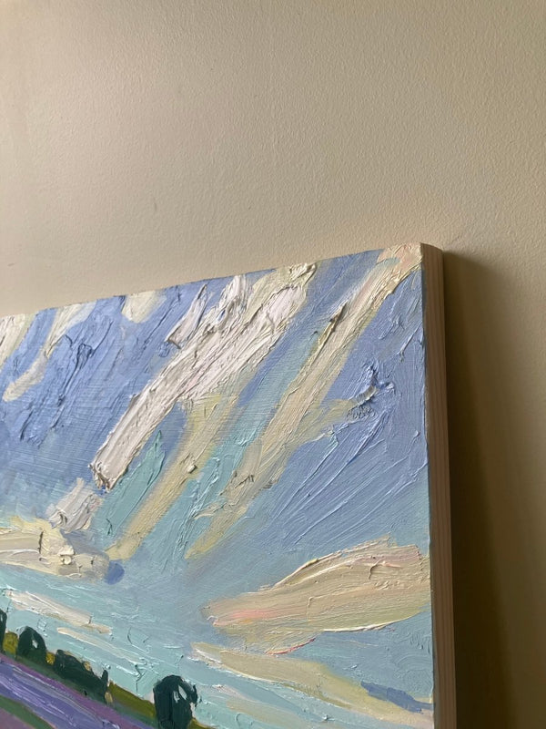 Lavender Field | 16" h x 20" w - Liza Pruitt