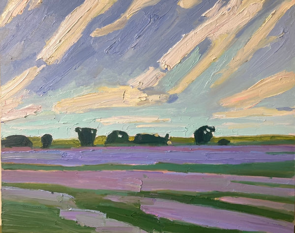 Lavender Field | 16" h x 20" w - Liza Pruitt