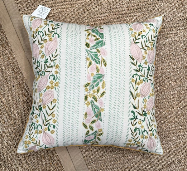 Lawrence in Mint Pink by Ferrick Mason Pillow Cover - Liza Pruitt