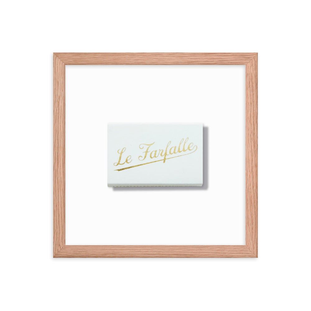 Le Farfalle Framed Print - Liza Pruitt