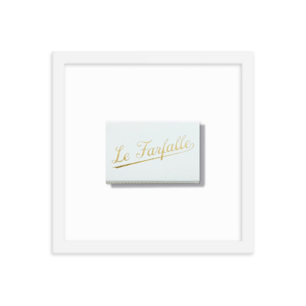 Le Farfalle Framed Print - Liza Pruitt