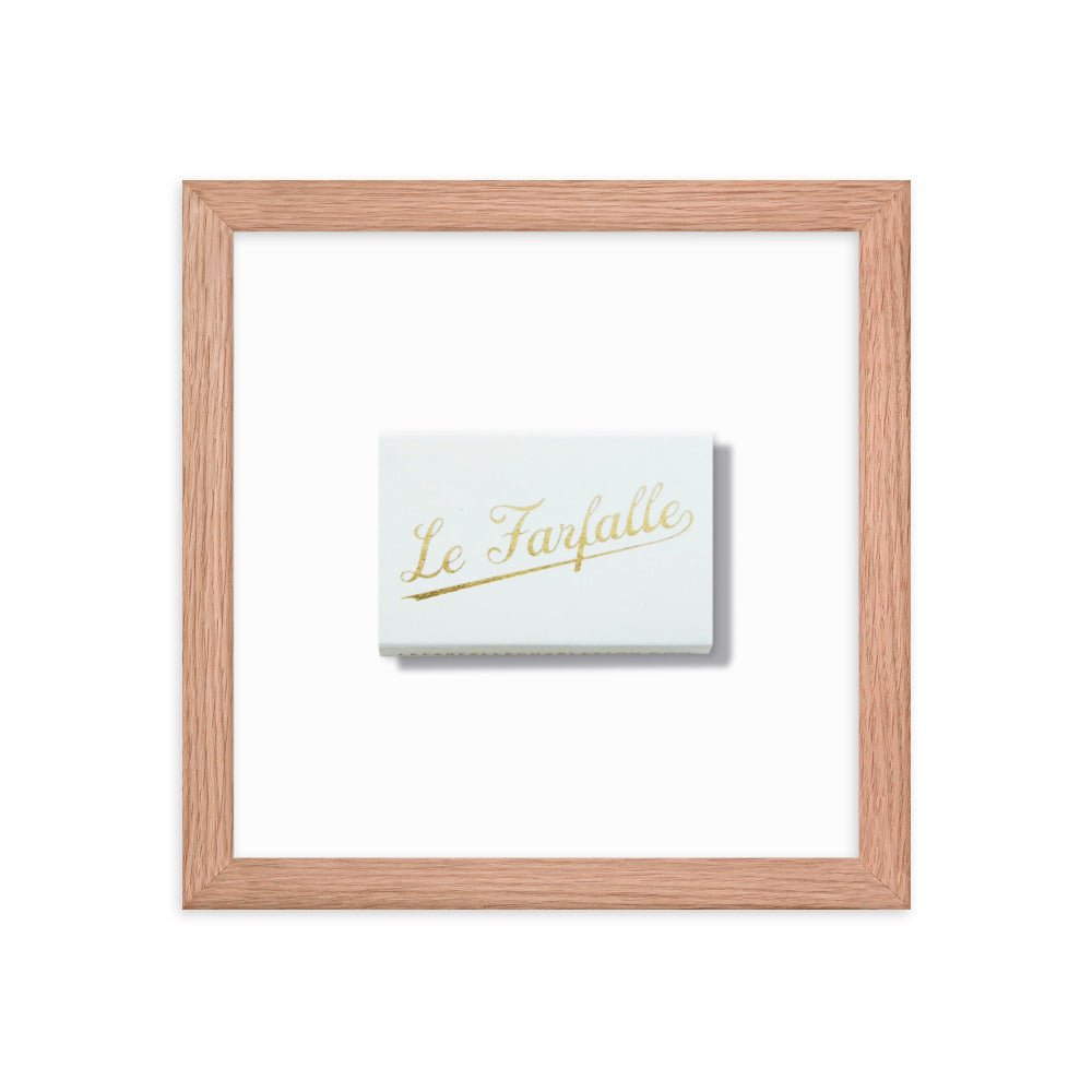 Le Farfalle Framed Print - Liza Pruitt