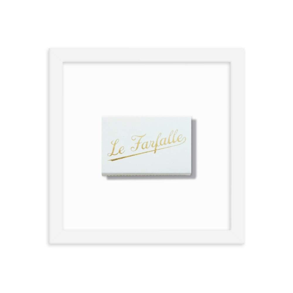 Le Farfalle Framed Print - Liza Pruitt