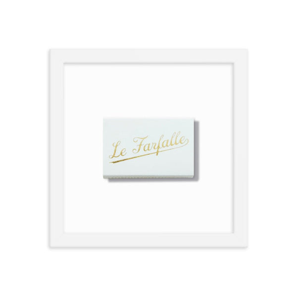 Le Farfalle Framed Print - Liza Pruitt