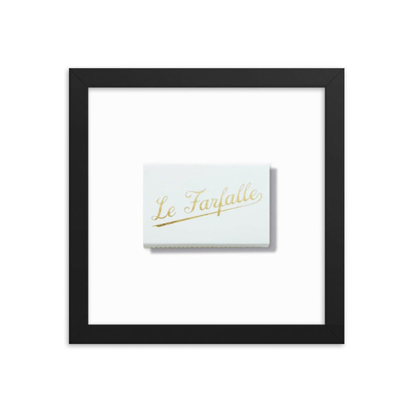 Le Farfalle Framed Print - Liza Pruitt