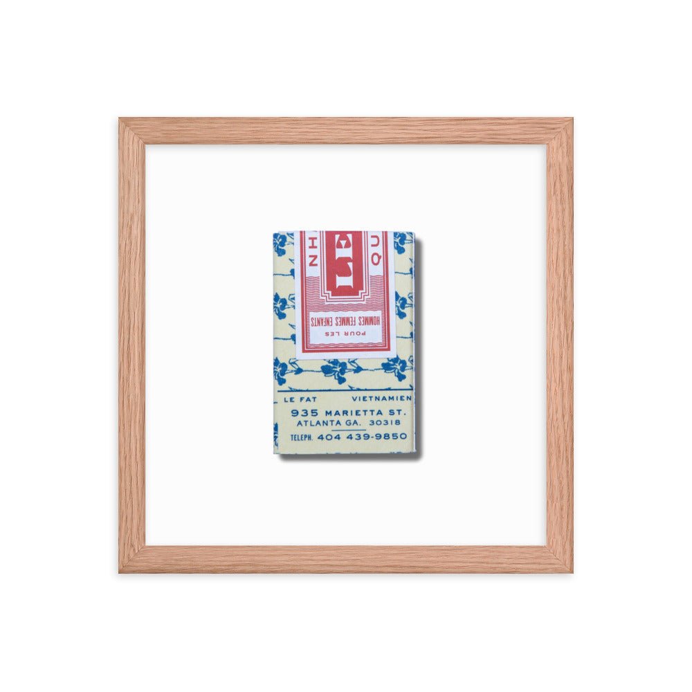 Le Fat Framed Print - Liza Pruitt