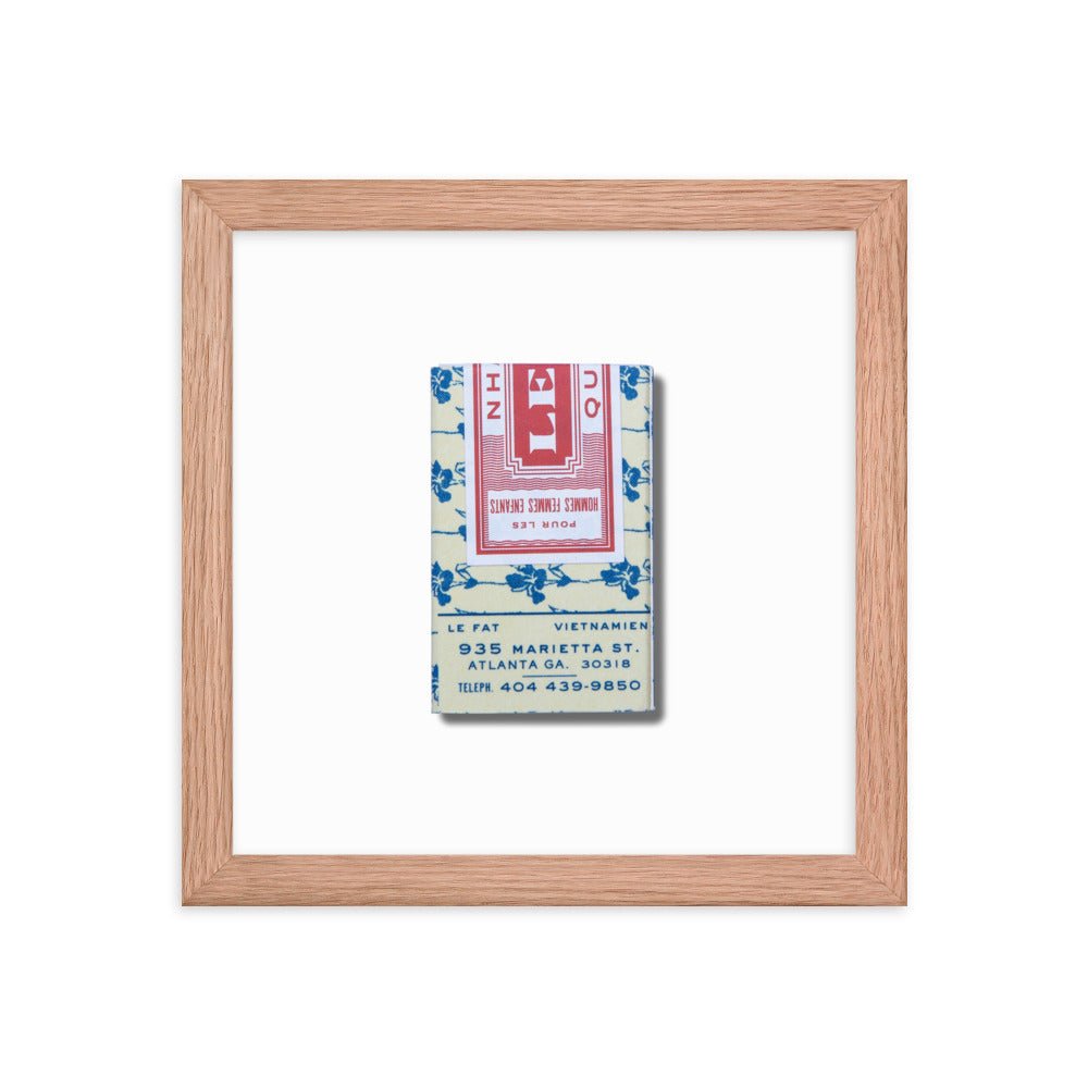 Le Fat Framed Print - Liza Pruitt