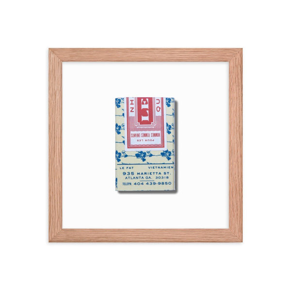 Le Fat Framed Print - Liza Pruitt