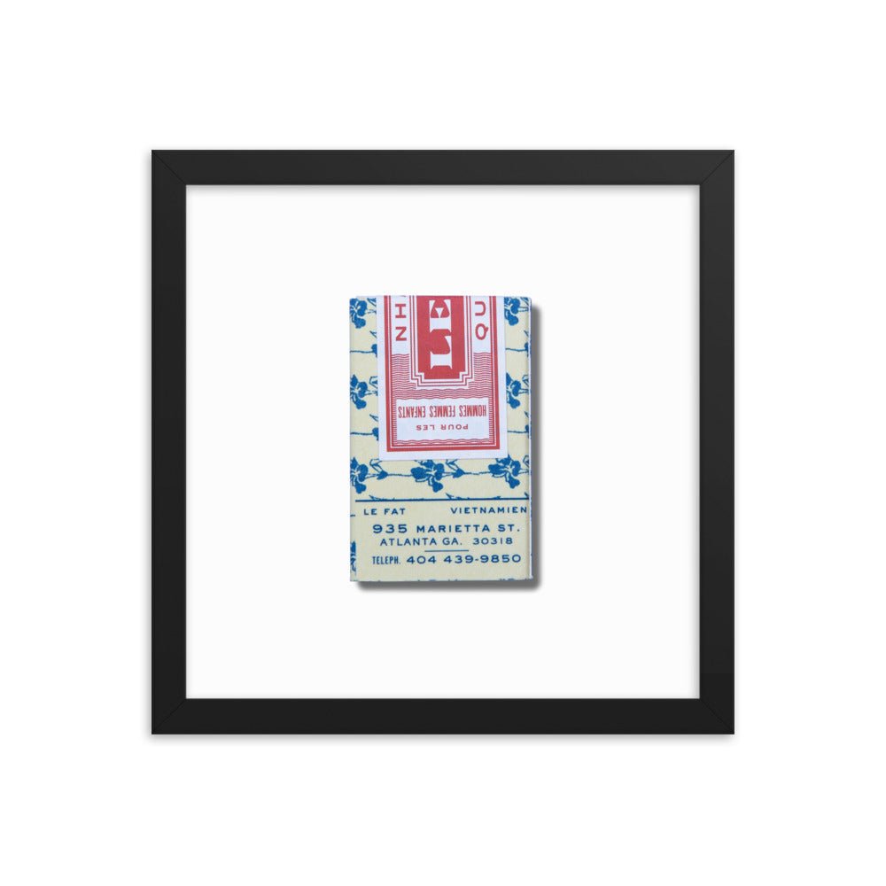 Le Fat Framed Print - Liza Pruitt
