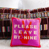 Leave by Nine Needlepoint Pillow - Liza Pruitt