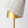 LED Lamp Shade Cover | Blue Rattan - Liza Pruitt