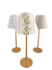 LED Lamp Shade Cover | Blue Rattan - Liza Pruitt
