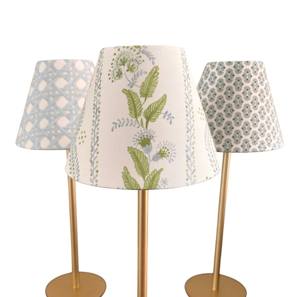 LED Lamp Shade Cover | Floral Stripe - Liza Pruitt