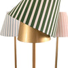 LED Lamp Shade Cover | Green Stripe - Liza Pruitt