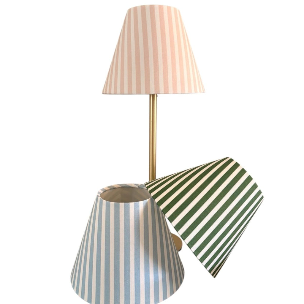 LED Lamp Shade Cover | Pink Stripe - Liza Pruitt