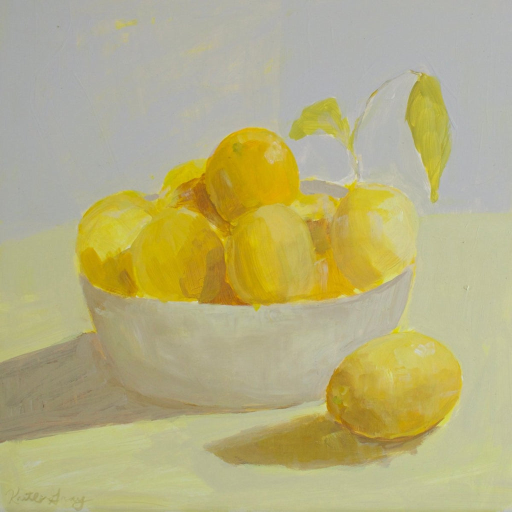 Lemon Light 1 | 12" h x 12" w - Liza Pruitt