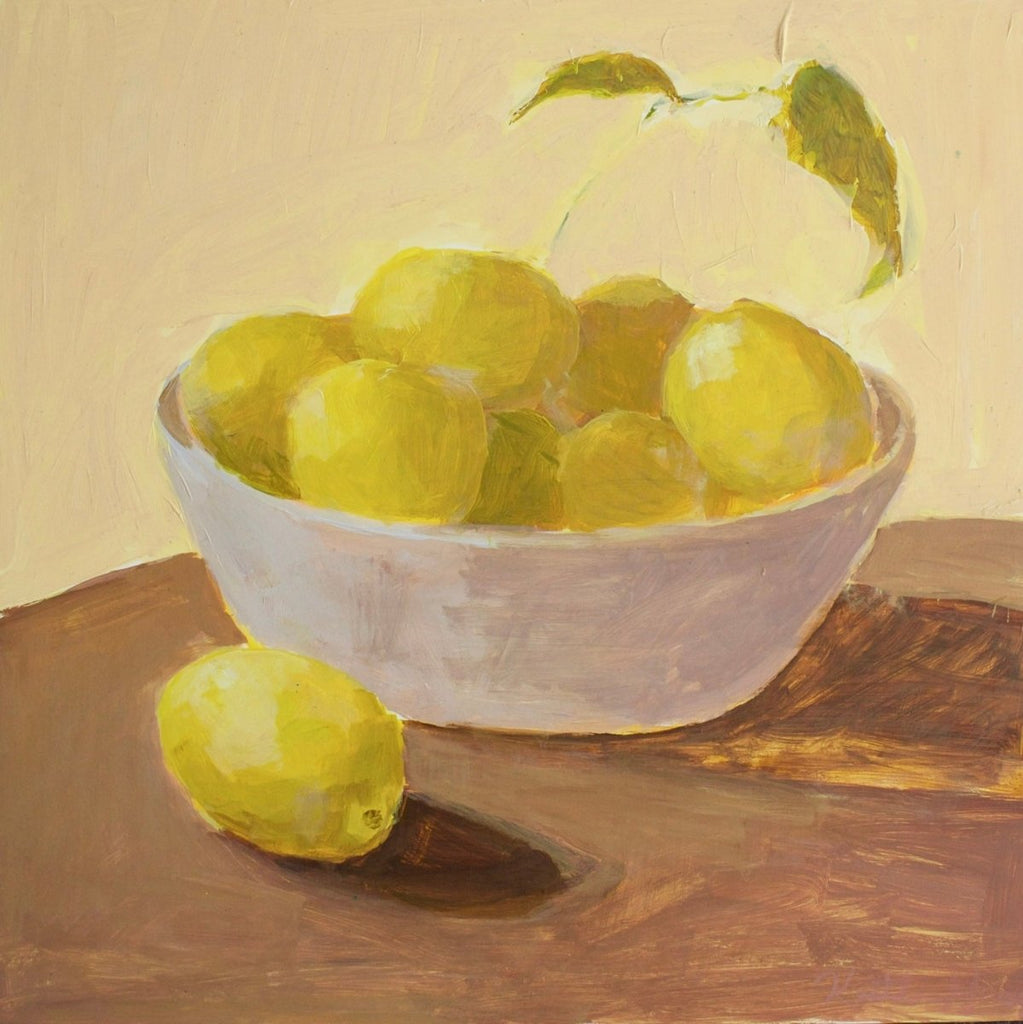 Lemon Light 2 | 12" h x 12" w - Liza Pruitt