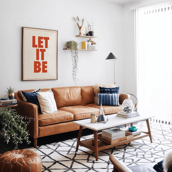 Let It Be - Beatles Typography - Liza Pruitt