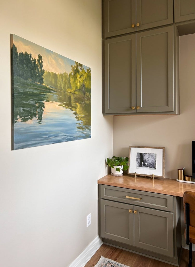 Let The Rivers | 30" h x 40" w - Liza Pruitt