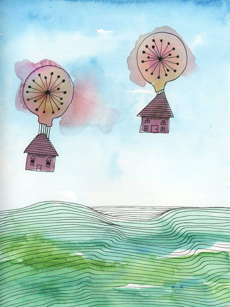 Liftoff - Open Edition Canvas Print - Liza Pruitt