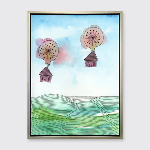 Liftoff - Open Edition Canvas Print - Liza Pruitt