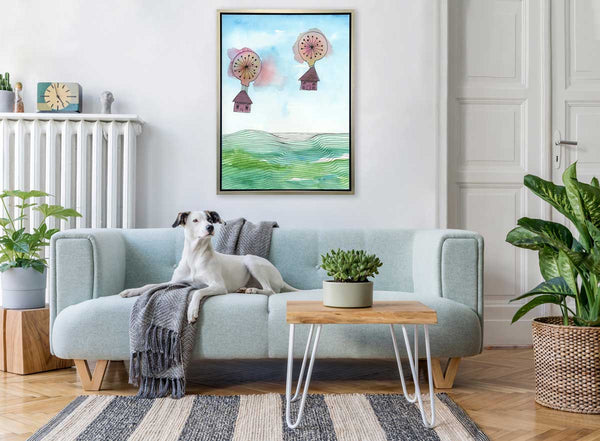 Liftoff - Open Edition Canvas Print - Liza Pruitt